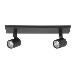 Highlight spot Rain – 2 lichts – 40 x 15 cm – zwart