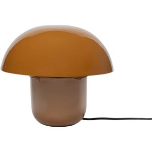 Kare Design Tafellamp Mushroom – 27cm – bruin Kare Design Tafellamp Mushroom – 27cm – bruin