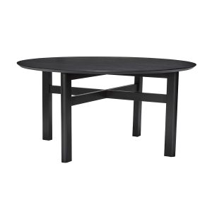 Hübsch salontafel Fjord – essenhout/eucalyptushout – ø80xh42cm