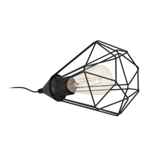 EGLO tafellamp Tarbes – e27 – ø 17,5 cm – zwart EGLO tafellamp Tarbes – e27 – ø 17,5 cm – zwart