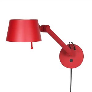 Freelight wandlamp Sovrano – 1 lichts – 61 x 30 cm – rood Freelight wandlamp Sovrano – 1 lichts – 61 x 30 cm – rood