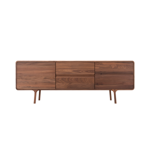Gazzda Fawn Sideboard Houten Dressoir Walnut – 180 x 45 cm