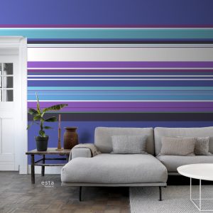 ESTAhome fotobehang strepen paars – 100 x 279 cm – 156507 ESTAhome fotobehang strepen paars – 100 x 279 cm – 156507
