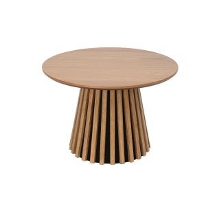 Furnhouse ronde salontafel Svendborg – Natuurlijk eikenhout – Ø 60 cm