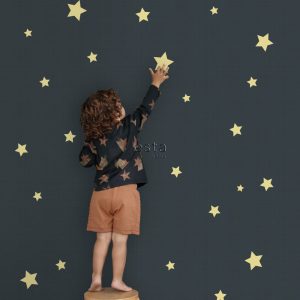 ESTAhome muursticker sterrenhemel geel – 47.5 x 66 cm – 156111 ESTAhome muursticker sterrenhemel geel – 47.5 x 66 cm – 156111