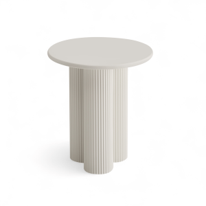 Furnhouse ronde salontafel Flow – Crème wit – Ø 50 cm Furnhouse ronde salontafel Flow – Crème wit – Ø 50 cm
