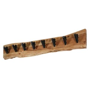 Giga Meubel Kapstok Edge – Naturel Hout – 8 Haken – 90x15x1cm Giga Meubel Kapstok Edge – Naturel Hout – 8 Haken – 90x15x1cm