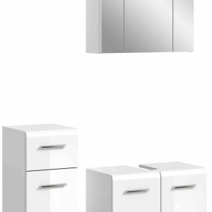 Furnilux Badkamercombinatie Ice 3-delig – 105cm x 185cm x 32cm Furnilux Badkamercombinatie Ice 3-delig – 105cm x 185cm x 32cm