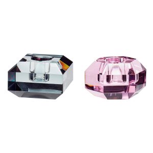 Hübsch kandelaars Gem – kristal – 6x6xh4, ø6xh4cm