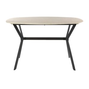 Giga Living Bartafel Romano – Deens Ovaal Travertin – 140x75x90cm