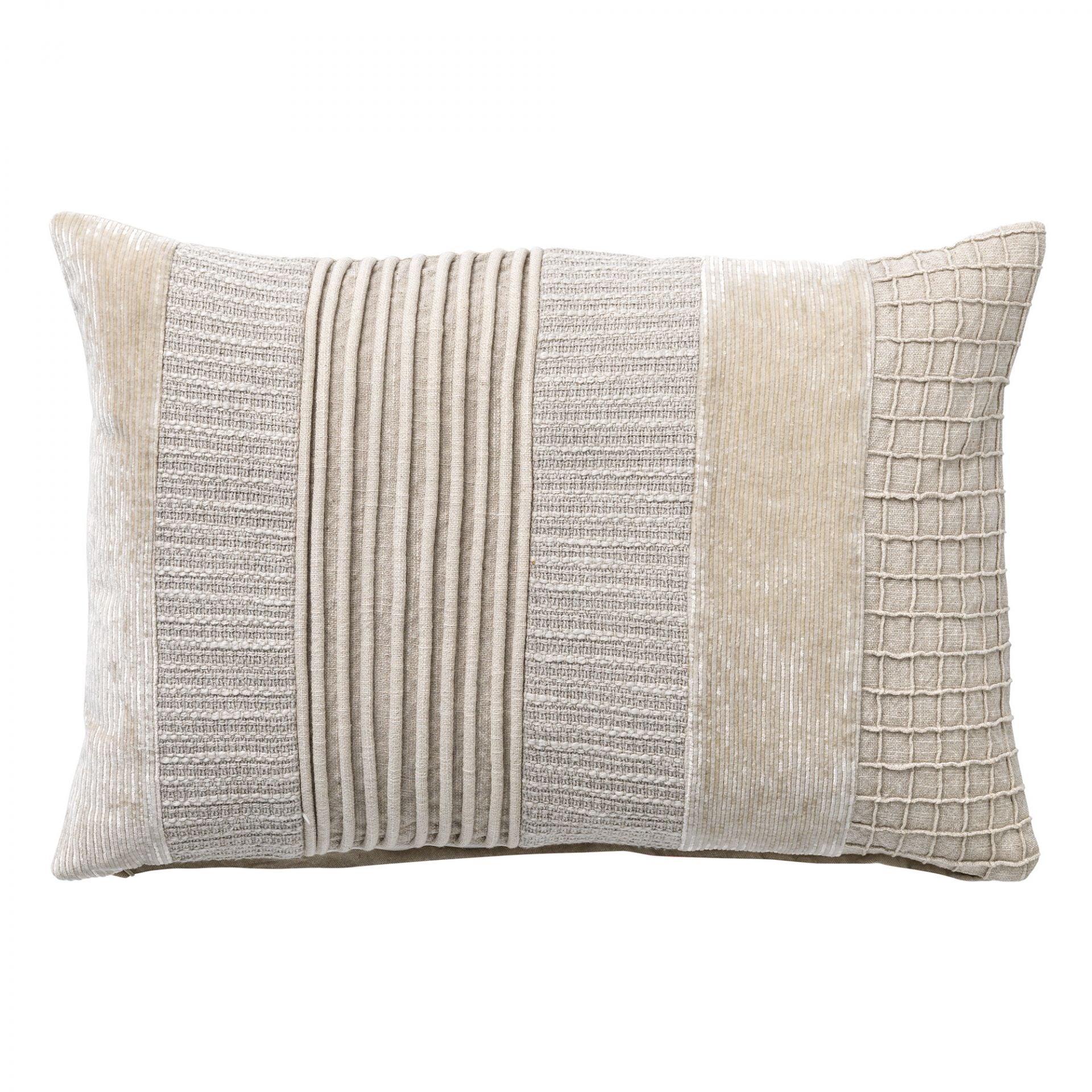 LAURENCE | sierkussen 40x60 cm | Pumice Stone | beige | Hoii | met duu
