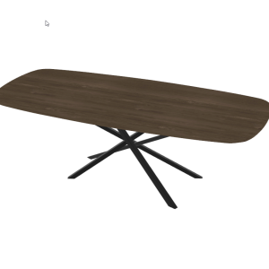Firma Hout & Staal eettafel Deens Ovaal Mikado – deer brown – 240*100c Firma Hout & Staal eettafel Deens Ovaal Mikado – deer brown – 240*100c