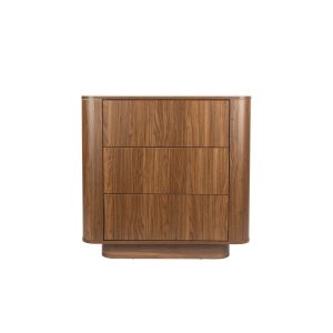 Housecraft Living Almira Ladekast Hout/ Marmerlook Walnootkleur – Brui