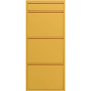 Kare Design Schoenenkast Caruso geel 3+1 laden Kare Design Schoenenkast Caruso geel 3+1 laden