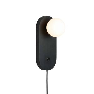 GOOD&MOJO wandlamp Java – zwart – Ø12.5cm GOOD&MOJO wandlamp Java – zwart – Ø12.5cm