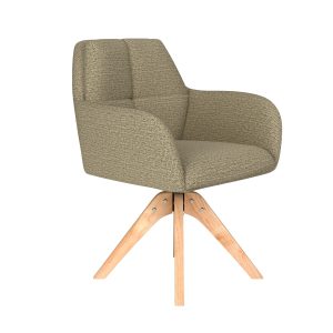 Housecraft Living Pete Eetkamerstoel Draaibaar Hout Pistache groen Housecraft Living Pete Eetkamerstoel Draaibaar Hout Pistache groen