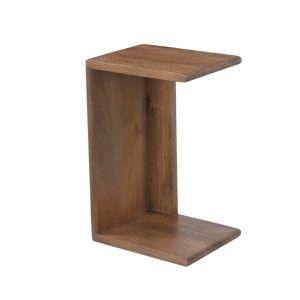 Giga Meubel Bijzettafel Nila – Donkerbruin Hout – 36x28x56cm Giga Meubel Bijzettafel Nila – Donkerbruin Hout – 36x28x56cm