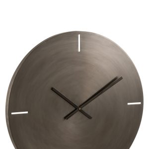 J-Line klok Rond – metaal – donkergrijs – large – Ø 76.5 cm J-Line klok Rond – metaal – donkergrijs – large – Ø 76.5 cm