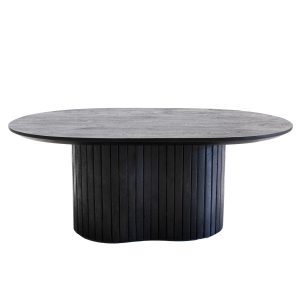 Giga Meubel Salontafel Ava – Ovaal – Mangohout – 90cm