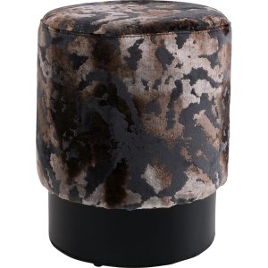 Kare Design Kruk Cherry Astoria bruin en zwart
