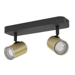 EGLO spot Consuma 1 – gu10 – 28 cm – messing