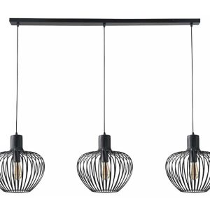 Freelight hanglamp Arraffone – 3 lichts – 140 x 150 cm – zwart Freelight hanglamp Arraffone – 3 lichts – 140 x 150 cm – zwart