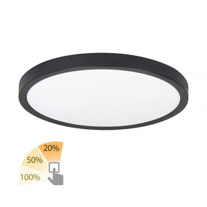 Highlight plafondlamp Piatto – 1 lichts – 44.5 x 2.5 cm – zwart Highlight plafondlamp Piatto – 1 lichts – 44.5 x 2.5 cm – zwart