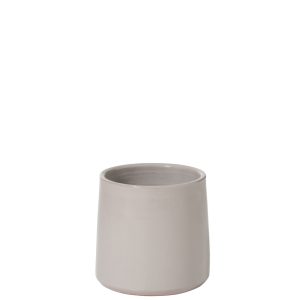 J-Line bloempot Rond – keramiek – grijs – small – 2 stuks – Ø 18 cm J-Line bloempot Rond – keramiek – grijs – small – 2 stuks – Ø 18 cm