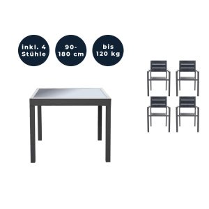 Home Deluxe Zitgroep VERANO MADERA Hoeveelheid: 5 stuks. Home Deluxe Zitgroep VERANO MADERA Hoeveelheid: 5 stuks.