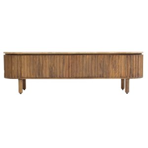 Giga Meubel Tv-Meubel Myra – Mangohout/Travertin – Bruin – 175cm