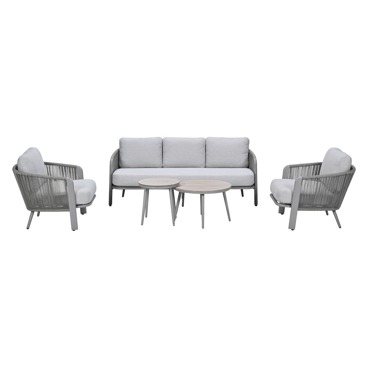 Garden Impressions Loungeset Ryan 5-delig - taupe
