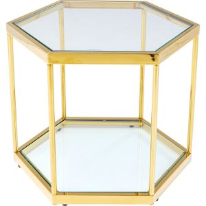 Kare Design Salontafel Comb 45cm goud Kare Design Salontafel Comb 45cm goud