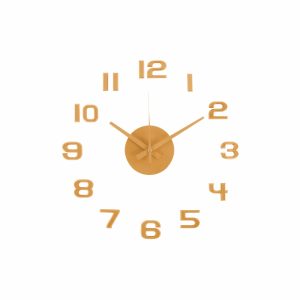 Karlsson wandklok DIY Sunset Numbers – geel – Ø35cm Karlsson wandklok DIY Sunset Numbers – geel – Ø35cm