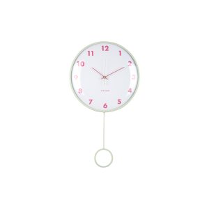 Karlsson wandklok Cheeky Dome – groen – 7.1×35.5×61.5cm Karlsson wandklok Cheeky Dome – groen – 7.1×35.5×61.5cm