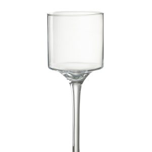 J-Line windlicht Seni – glas – transparant – medium J-Line windlicht Seni – glas – transparant – medium