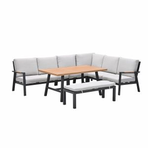 Garden Impressions lounge dining set Lissabon valley sand – 6-delig Garden Impressions lounge dining set Lissabon valley sand – 6-delig