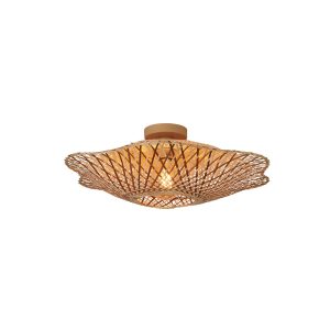 GOOD&MOJO plafonniere MADURA – bruin – Ø60cm GOOD&MOJO plafonniere MADURA – bruin – Ø60cm