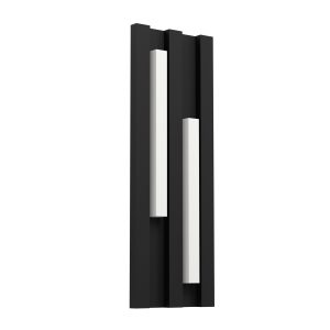 EGLO wandlamp buiten Fandina – led – 41,5 cm – zwart/wit