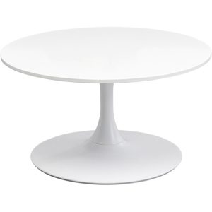 Kare Design Salontafel Schickeria wit Ø80cm Kare Design Salontafel Schickeria wit Ø80cm