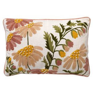 Hoii sierkussen Marie-Claire – 40×60 cm – Bloem & blad – Roze Hoii sierkussen Marie-Claire – 40×60 cm – Bloem & blad – Roze