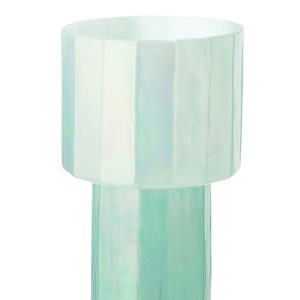J-Line vaas Ann – glas – blauw