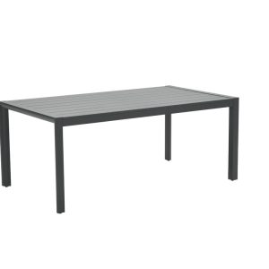 Garden Impressions Gosford dining tuintafel – 180x100cm – carbon black