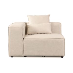 Home Deluxe Bank VERONA Beige Hoekbank Links