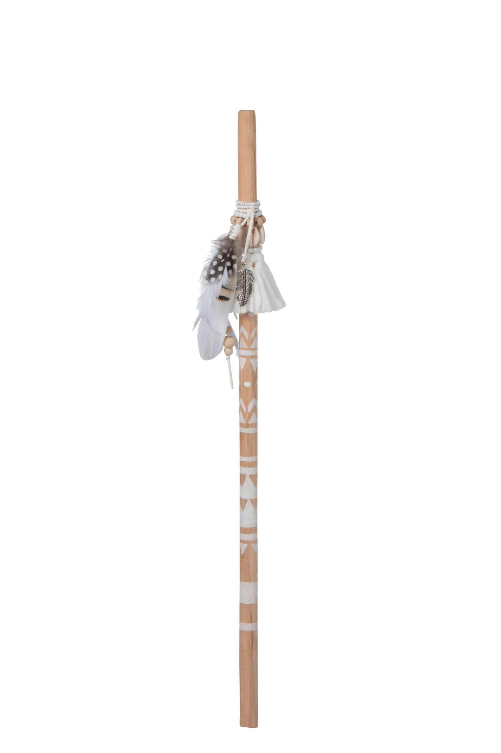 J-Line decoratie Stok Boho Beach - hout - naturel