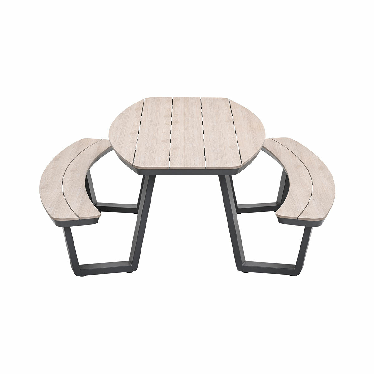 Garden Impressions picknicktafels Sarria donker grijs - vironwood - 22