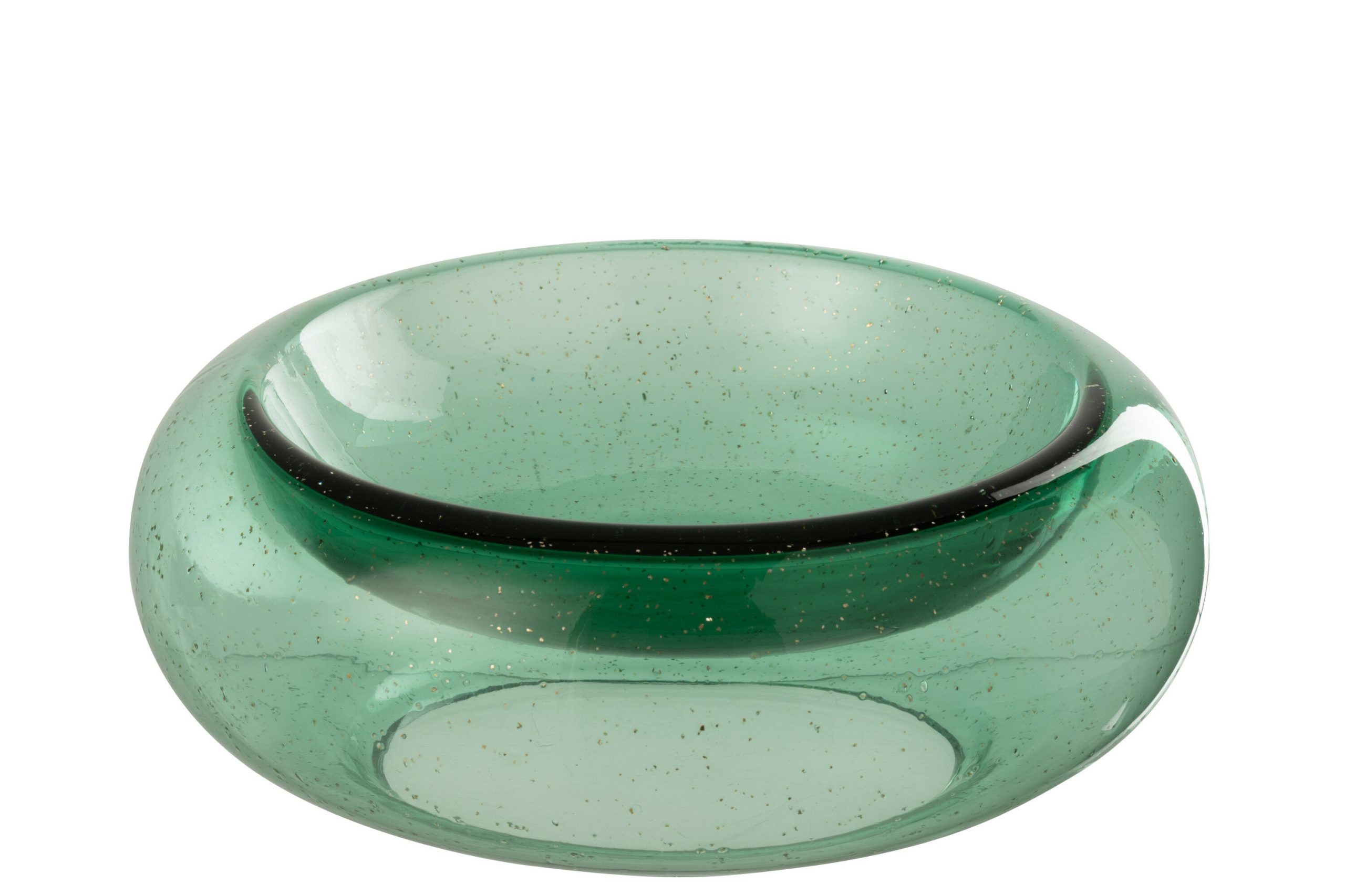 J-Line sierschaal Carol - glas - groen - large