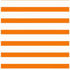 ESTAhome behang strepen oranje en wit – 53 cm x 10.05 m – 115872 ESTAhome behang strepen oranje en wit – 53 cm x 10.05 m – 115872