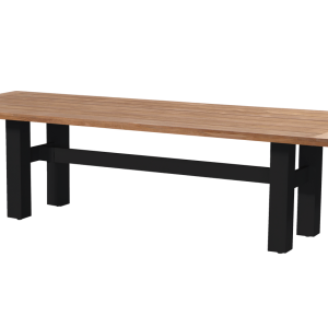 Hartman Tuintafel Sophie Yasmani – Naturel/Zwart Teakhout – 300x100x76