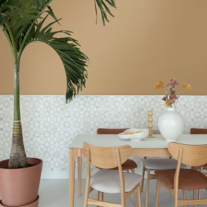 ESTAhome muurverf mat oranje bruin – 2 l / ca. 18 m² – 191011