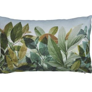 KAAT Amsterdam decoratiekussen Olinda – 30×50 cm – blauw groen
